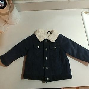 Old Navy navy baby boy coat